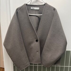 Zara Women's Charcoal Blazer